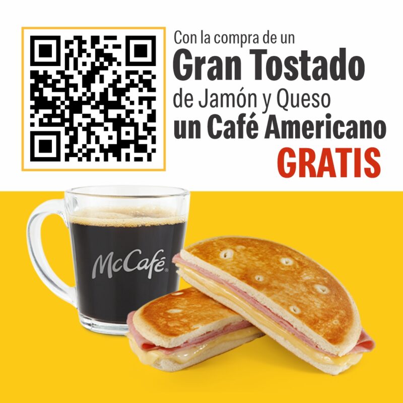 McDonald's café gratis