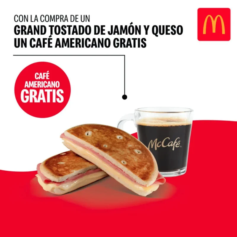 McDonald's café gratis